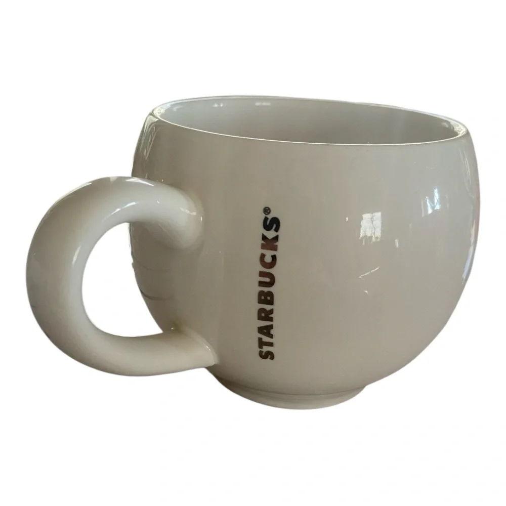 Starbucks White Mug and pioneer woman floral mug bundle - Picture 10 of 11
